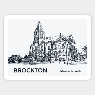 Brockton Massachusetts Sticker